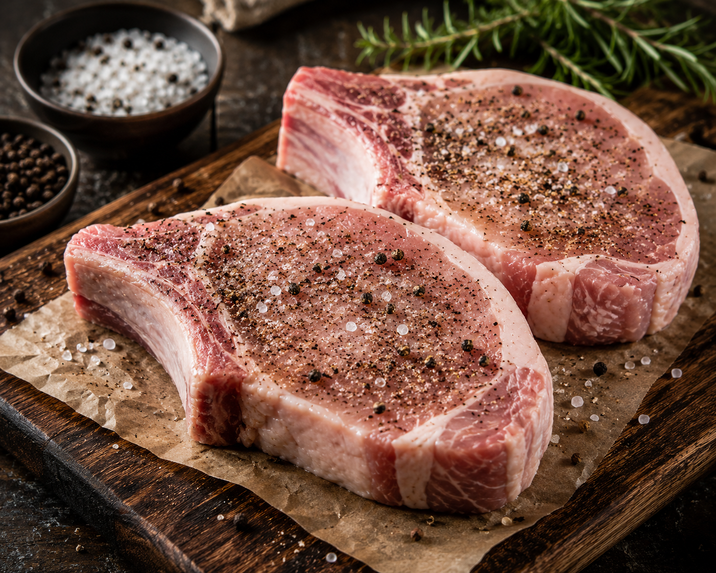 Salt & Pepper Pork Steaks